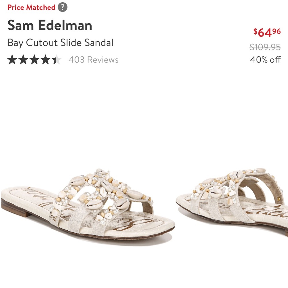 Sam Edelman Bay cutout slide sandal